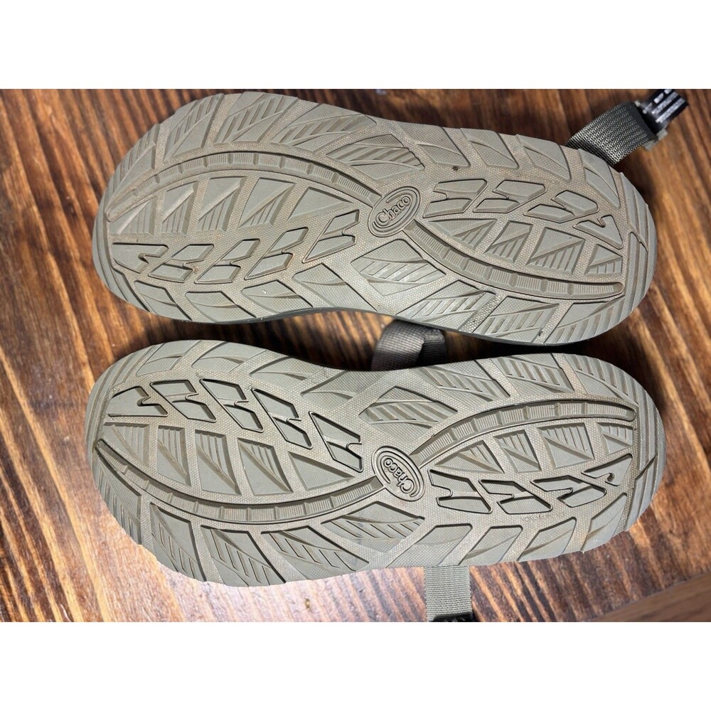 Excellent Condition Chaco Z1 Z/1 Classic Sandal Olive Green Men’s Size 10 - Picture 9 of 10